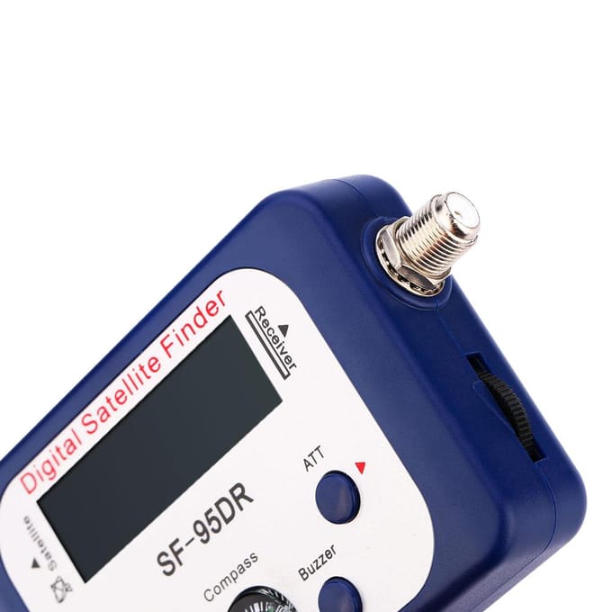 Mini détecteur de satellite numérique LCD, indicateur de force du signal, antenne parabolique, boussole directe