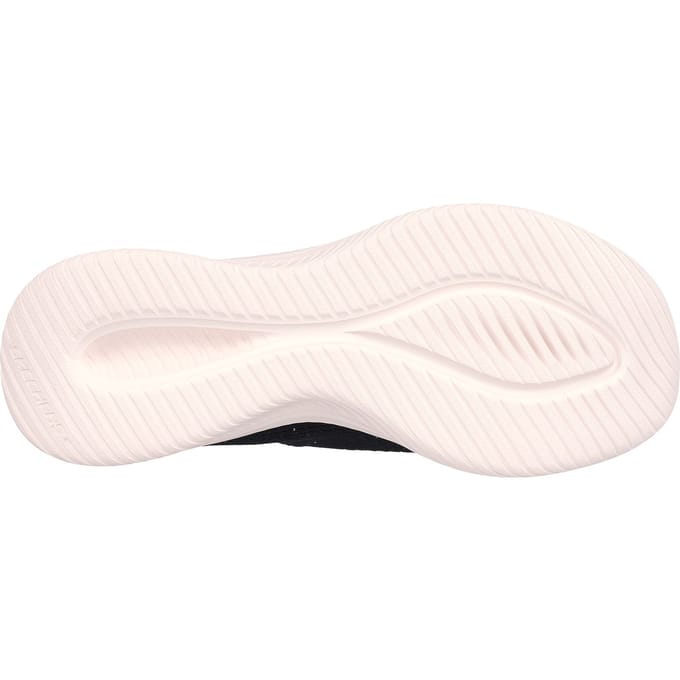 Skechers Ultra Flex 3.0-Shiny Night Dames Instappers - Zwart/Goud - Maat 41