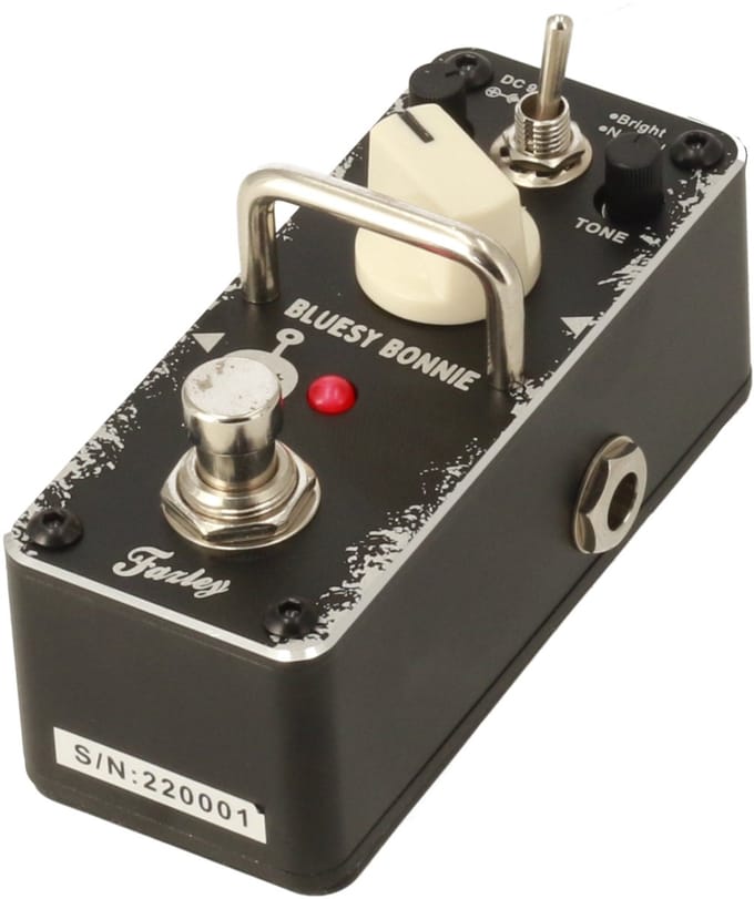 Overdrive effectpedaal - Fazley Bluesy Bonnie BLU-01 - Blauw