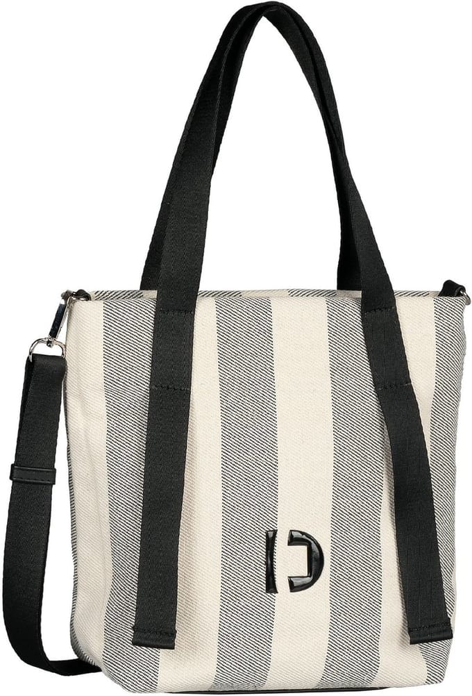 TOM TAILOR schoudertas handtas Jett Crossover Bag Stripes Black veelkleurig