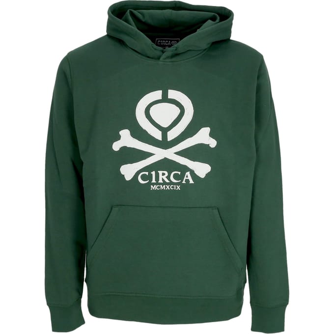 Hoodie Man Bones Hoodie Groene fles