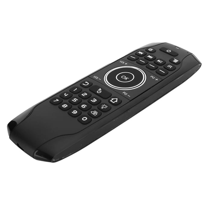 Luchtmuis voor Bluetooth 5.0 Achtergrondverlichting voor Android TV Box Bediening G7BTS Computerbenodigdheden black