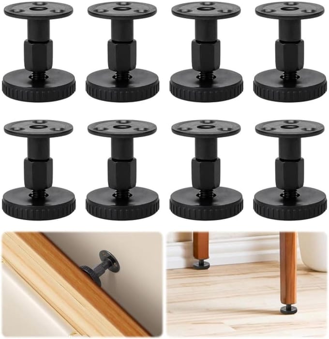 Set van 8 Verstelbare Hoofdeinstopper voor Bed en Meubels