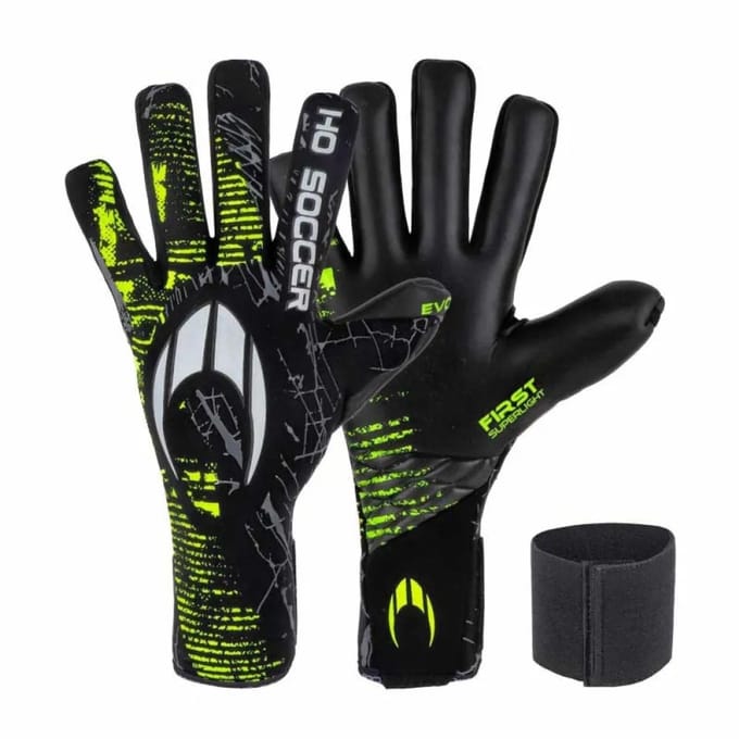 Ho Soccer First Superlight Kontrol Keepershandschoenen Zwart 8.5