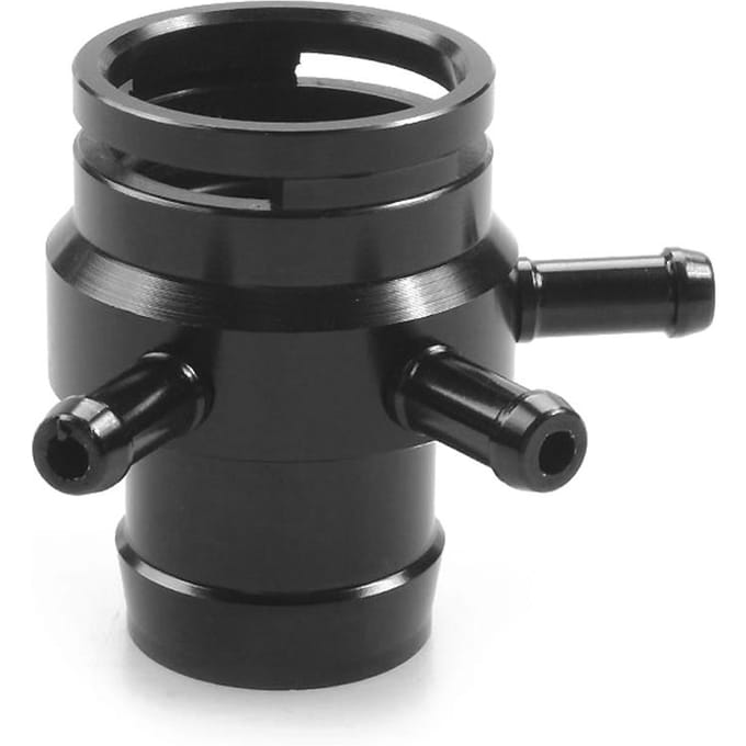 Auto Turbo Boost Tap Adapter Auto Vacuüm Sensor Adapter Automotive Modificatie Accessoires Vacuüm zwart