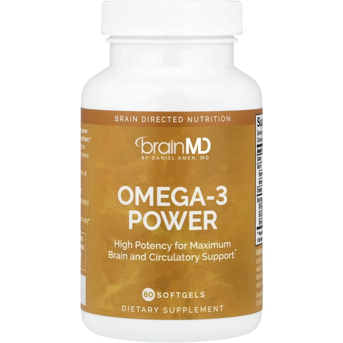 Omega 3 Kracht, 60 Softgels (800 mg per softgel)