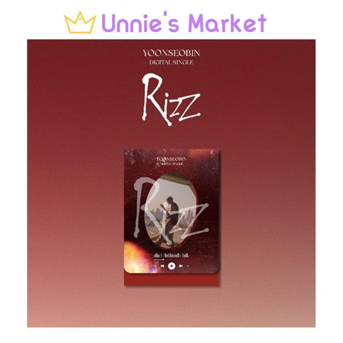 Yoon Seobin - Album Single Digital Rizz (Rizz ver.) 1ea gray