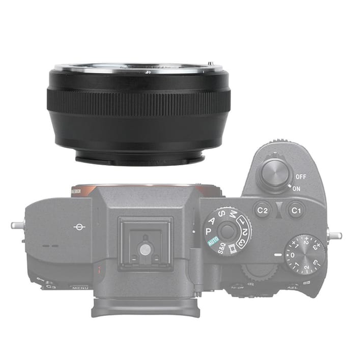 FOTGA Adapterring voor Pentax PK-lens om te passen op Sony NEX-camera black