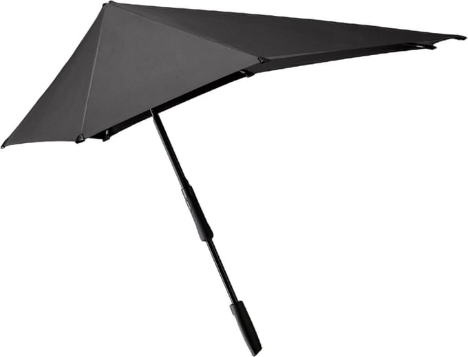 Senz Large Stick Storm Umbrella Stormparaplu - Zwart