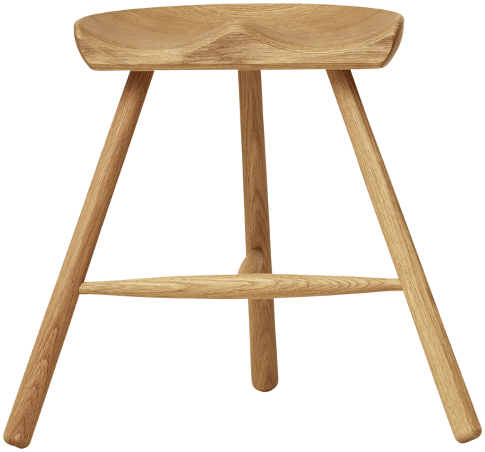 Form&Refine - Shoemaker Chair - geolied eikenhout - bruin