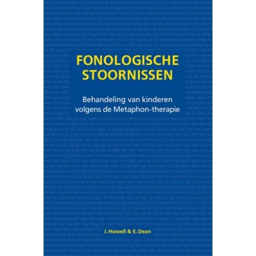 Fonologische Stoornissen - J. Howell