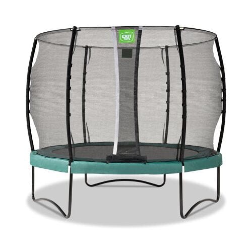 EXIT Allure Classic Trampoline ø305cm - Op Poten - Rond - Trampoline Buiten - Voor Kinderen - Groen