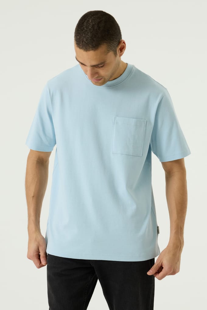 Chief t-shirt lichtblauw