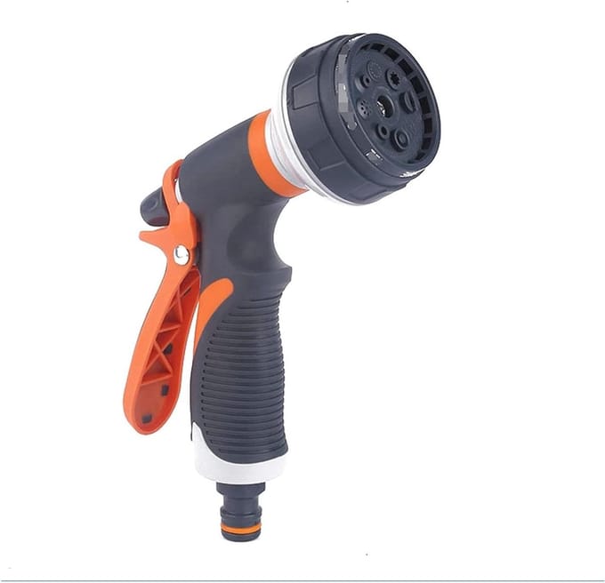 Water spuitpistool - Slang nozzle - Auto wassen - Flow control - 130 x 180 mm - Meerdere kleuren