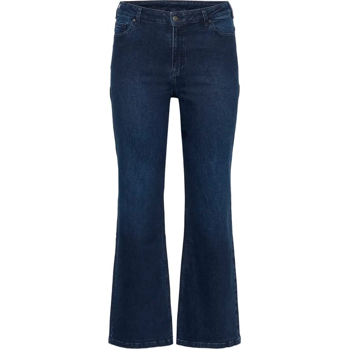Vrouwelijke Flared Jeans KAFFE Curve KCFlora