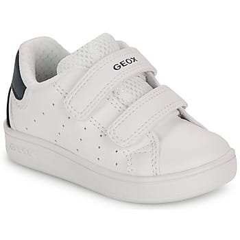 GEOX ECLYPER PEUTER Sneakers - WIT/NAVY BLAUW - Maat 20