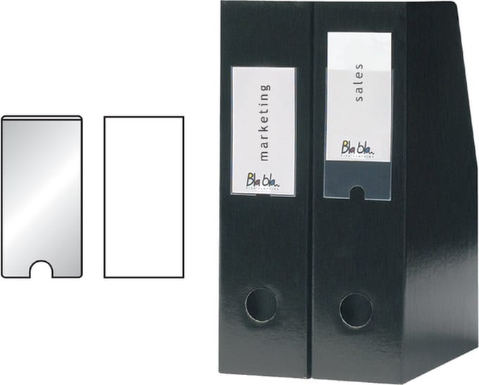 Etikethouder 3L 10340 55x150mm PP zelfklevend - 10 stuks