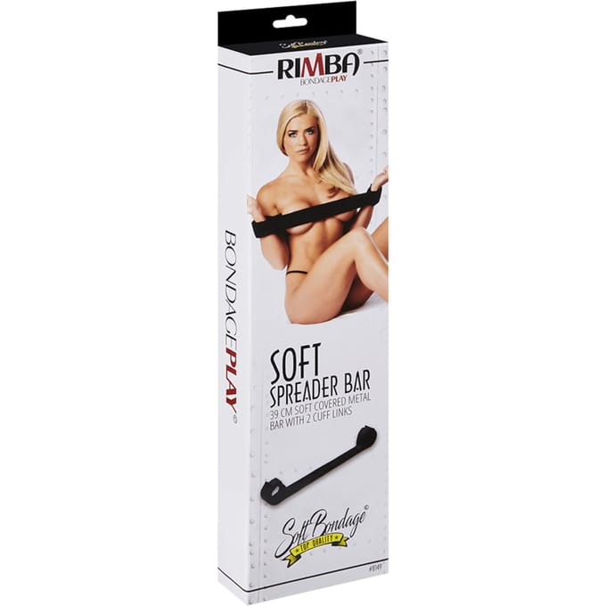 Rimba - Spreader Bar - spreidstang Met Twee Boeien - Zwart