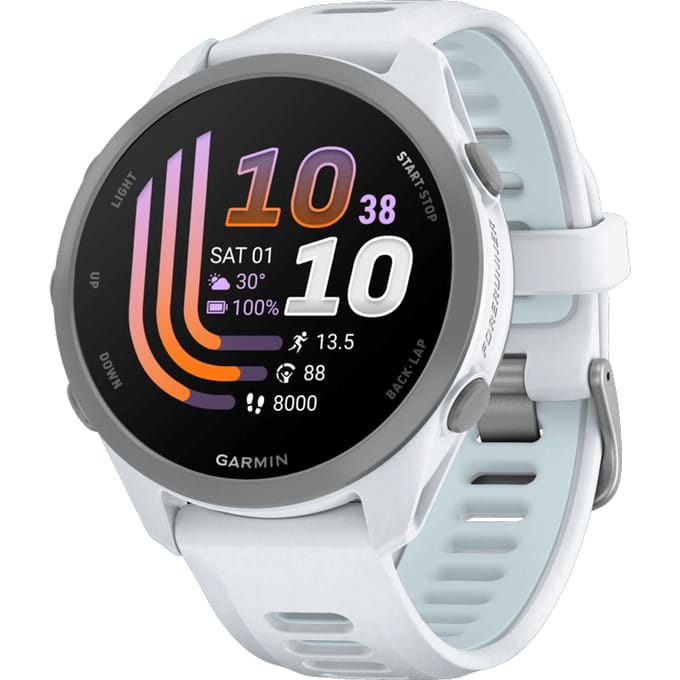 Garmin Forerunner® 170 - GPS hardloophorloge - Garmin Pay - 42,6 mm - Wit