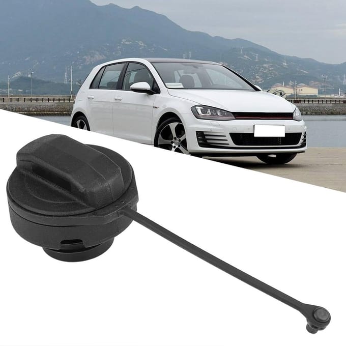 Bouchon de réservoir d'essence et de mazout pour Audi A4, A6, A8 1J0201550A noir
