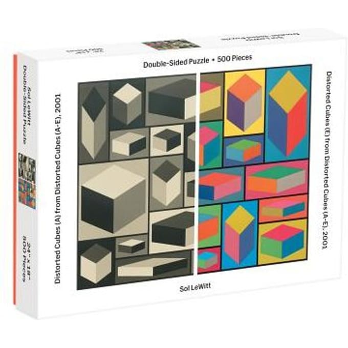 Moma Sol Lewitt 500 Piece 2-Sided Puzzle - Sarah McMenemy