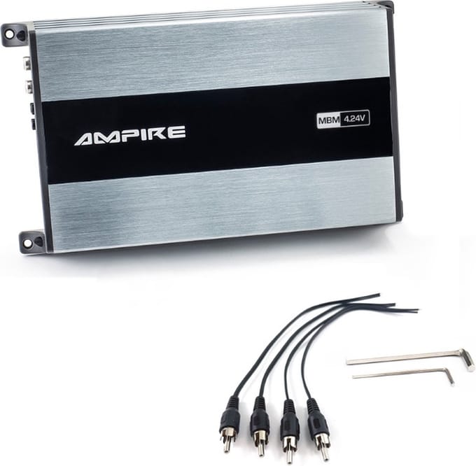 Ampire MBM 4.24-4G - 4x 100 Watt RMS versterker voor 24 Volt gebruik