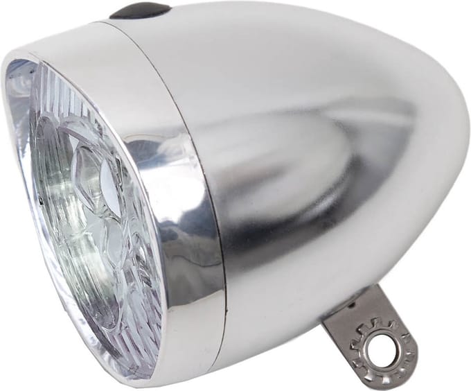 Starry - Koplamp - 5-led - Incl. batterij - Chroom