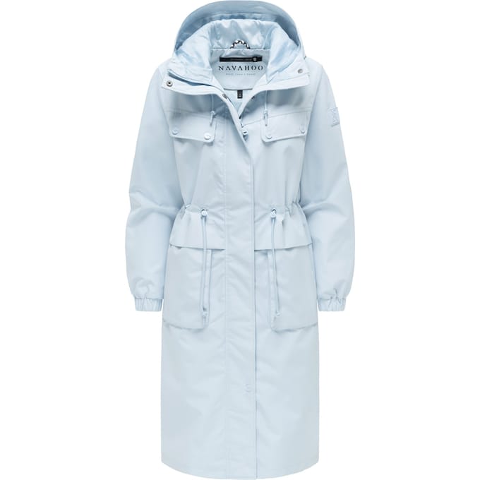 Navahoo dames parka tussenjas Kirschwind met capuchon