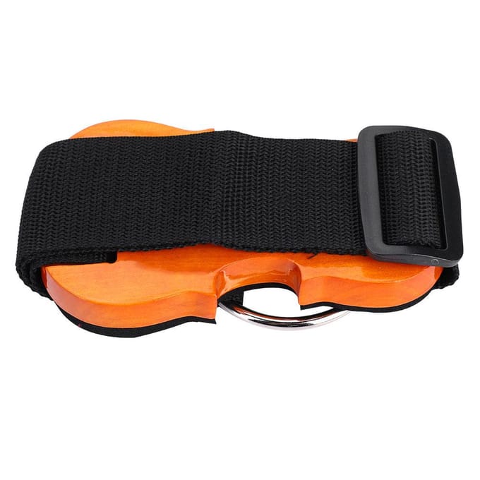 Cellokolfstop Kolfhouder Kolfstopper met Band en Antislipmat orange