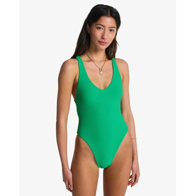 Dames zwempak uit 1 stuk Billabong Tanlines Halter