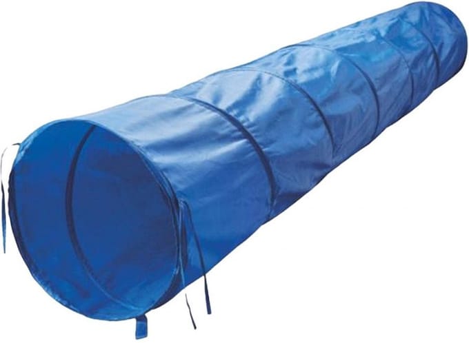 maxxpro Agility voor de Hond - Hondentunnel met Grondpinnen - 2M - Blauw