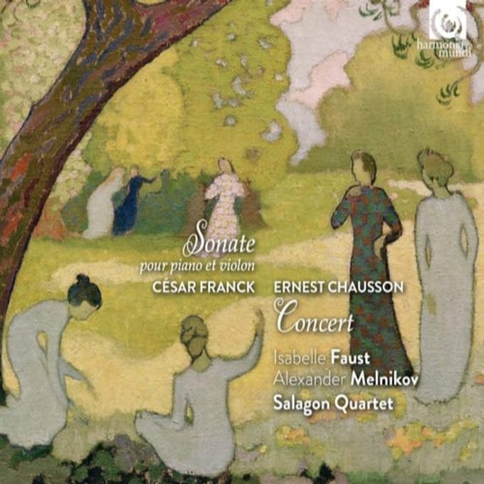 Isabelle Faust, Alexander Melnikov, Salagon Quartet - Sonate Pour Piano Et Violon | Concert (CD)
