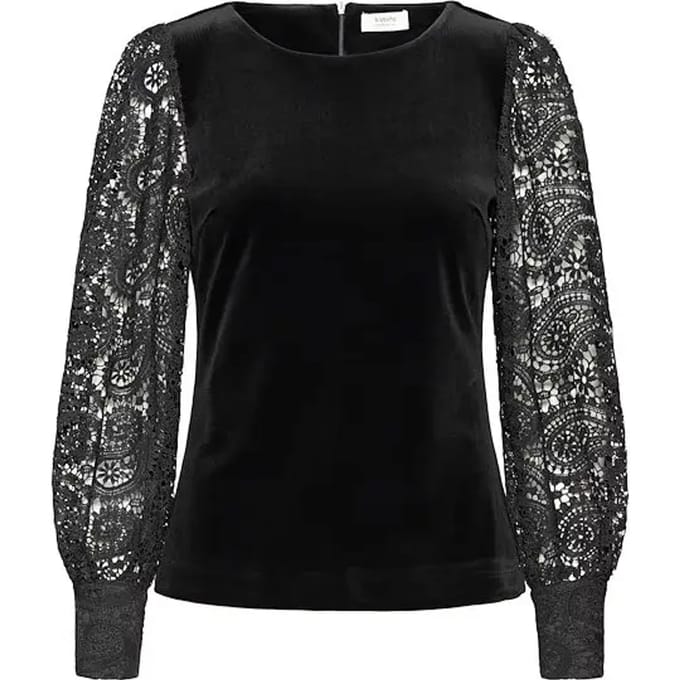 b.young - BYSOVELVET BLOUSE - Dames - Blouses