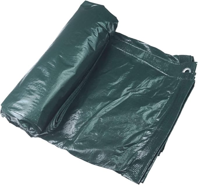 Waterdicht Grondzeil Ripstop Polyethyleen 3.6m x 2.4m voor Tent en Bescherming