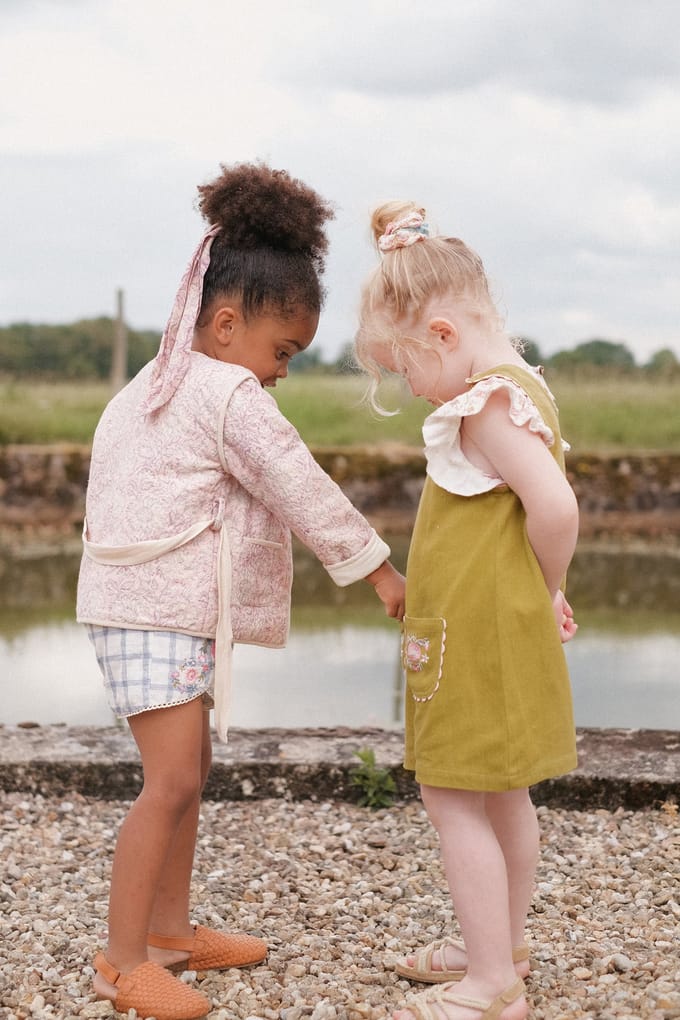 Louise Misha Jacket Teliani Pink Daisy Garden Größe: 9M | Jacken Outlet | Unisex | Rosa