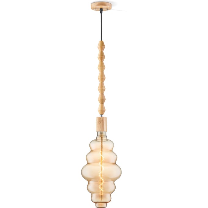 Home sweet home hanglamp Dana Cloud - amber
