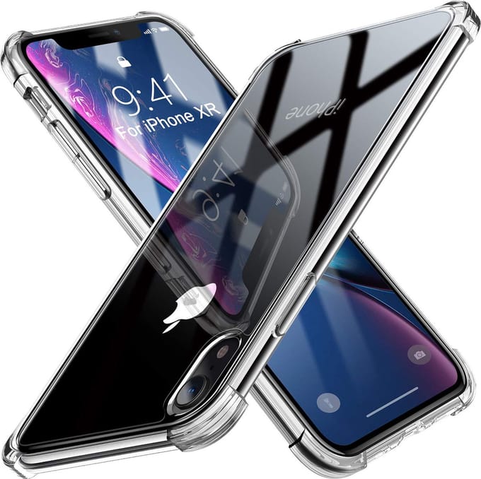 Hoesje voor iPhone XR backcover Shockproof siliconen Transparant