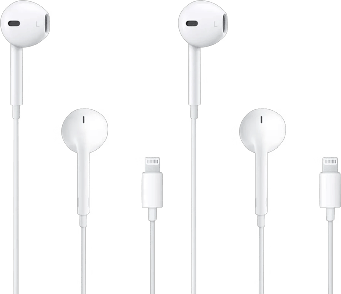 Apple Earpods Lightning Connector duo pack