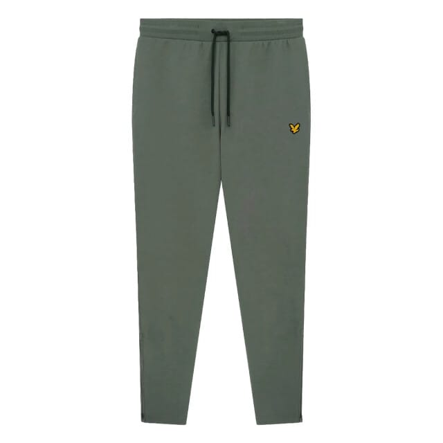 Lyle & scott fly fleece trainingsbroek in de kleur groen.
