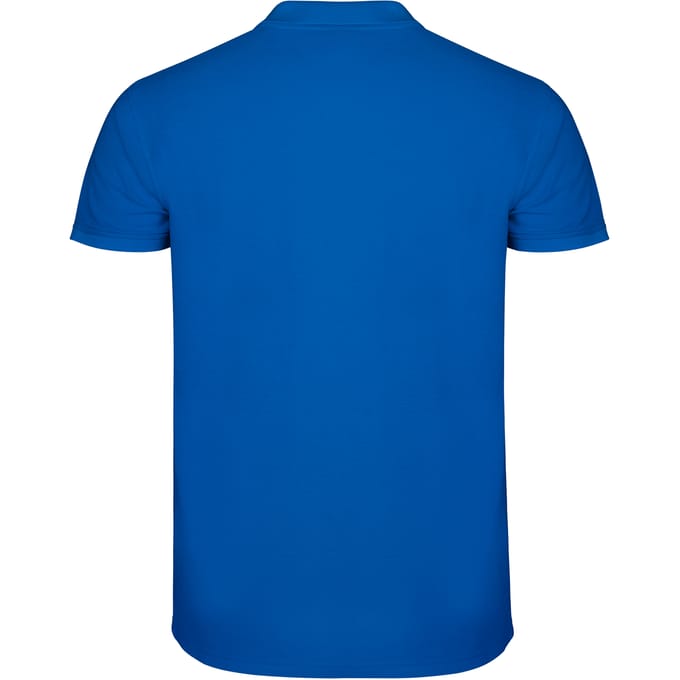 Roly Heren Ster Poloshirt (Koningsblauw)