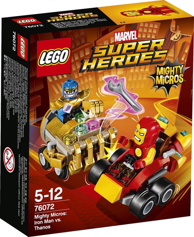 Marvel Avengers Mighty Micros: Iron Man vs. Thanos