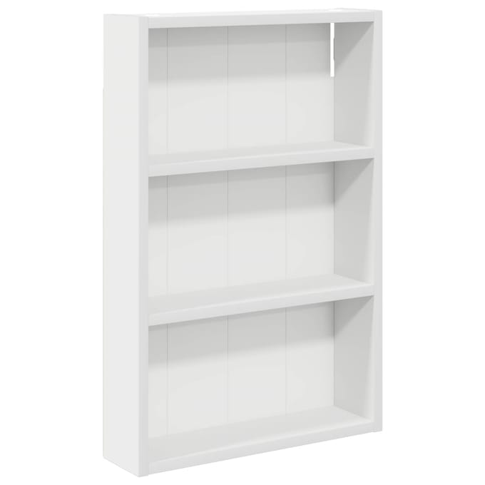 vidaXL - Badkamer - wandkast - Wit - 40 - x - 10 - x - 60,5 - cm - Geconstrueerd - hout