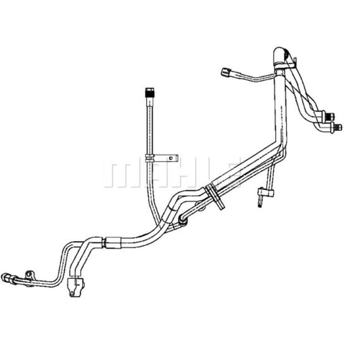 Hoge-, lage drukleiding, airconditioning MAHLE AP 135 000P