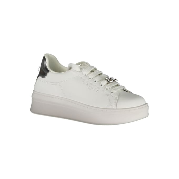 Gaelle Paris Bianco Poliuretano Dames Sneaker