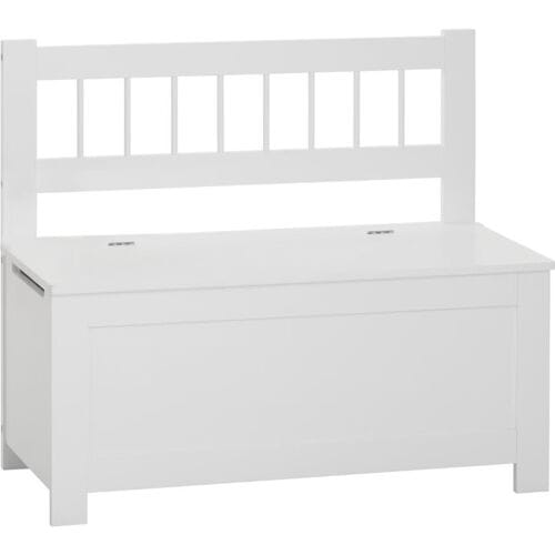 Sphera Kinderbank met opbergruimte - wit - 64x74x34 cm