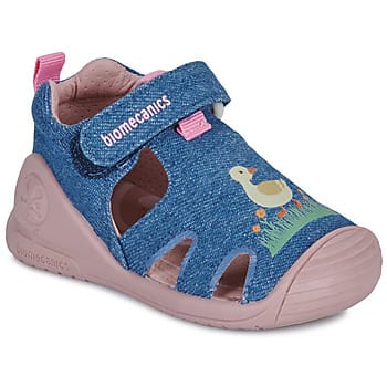 Platte sandalen Biomecanics BIOGATEO CANVAS