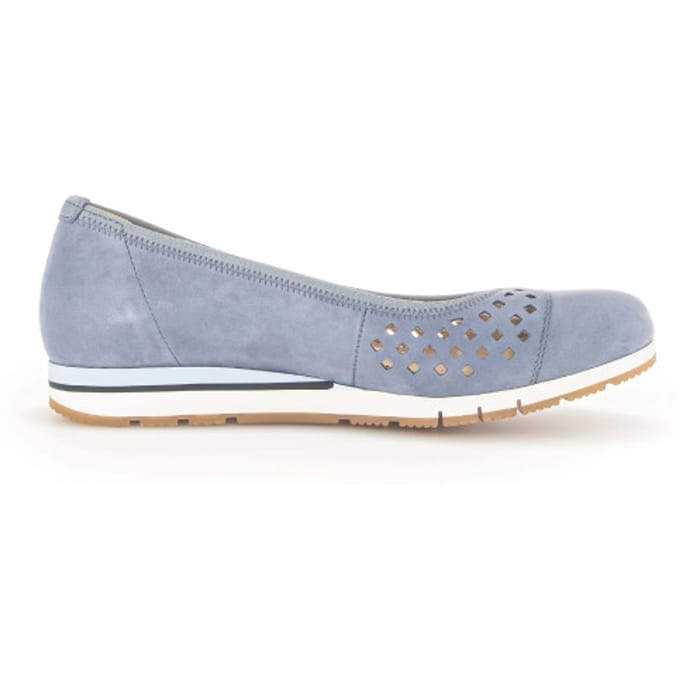 Gabor 22.412.26 - dames instapper - Blauw - maat 41 (EU) 7.5 (UK)