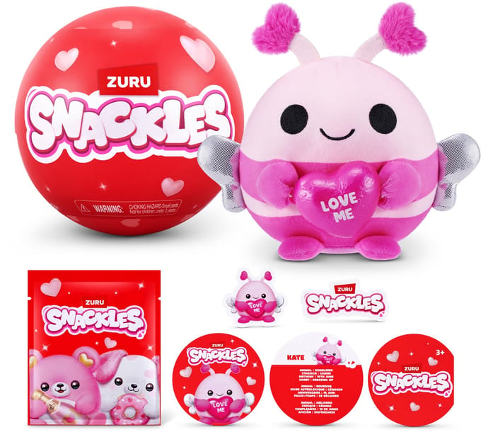 Snackles Valentines Edition 5-inch Plush