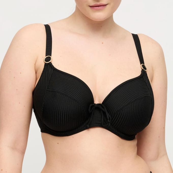 PrimaDonna Swim Delray Bikini Top met Beugel 4013610 Zwart - maat EU 85B / FR 100B