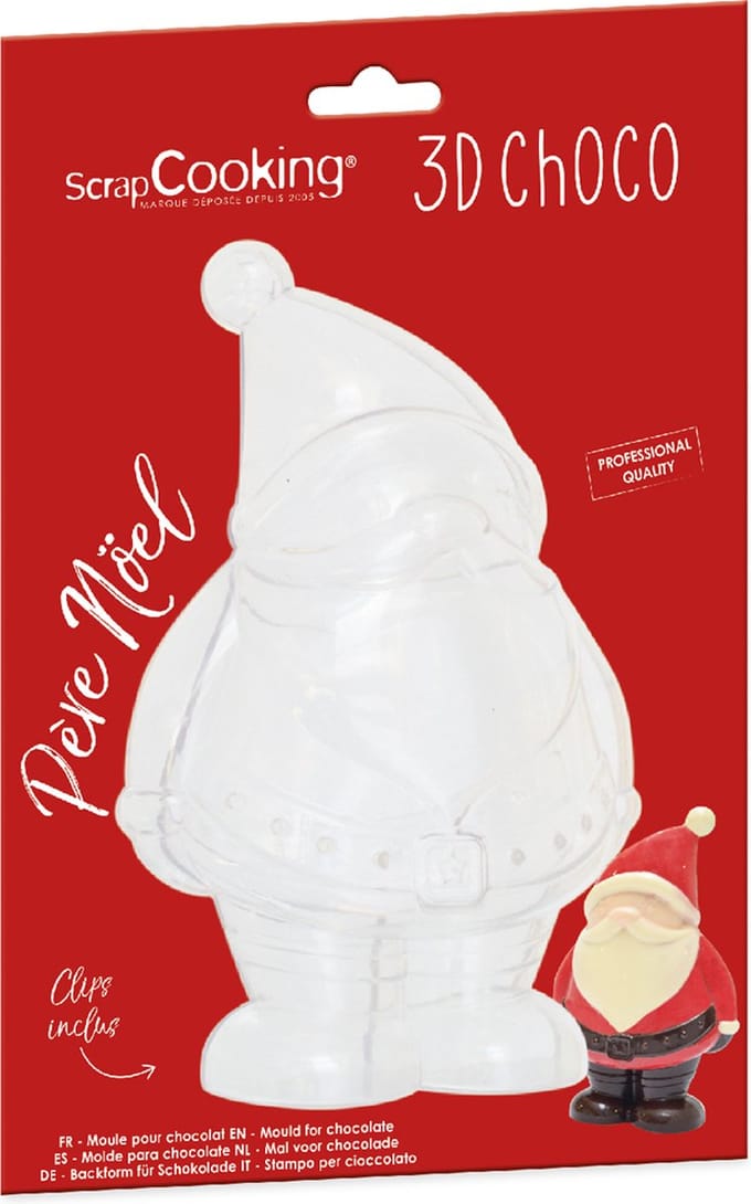 ScrapCooking 3D Chocolade Mal Kerstman